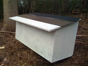 Homemade Chicken Nesting Box